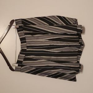 Torrid Striped Skirt - Size 1